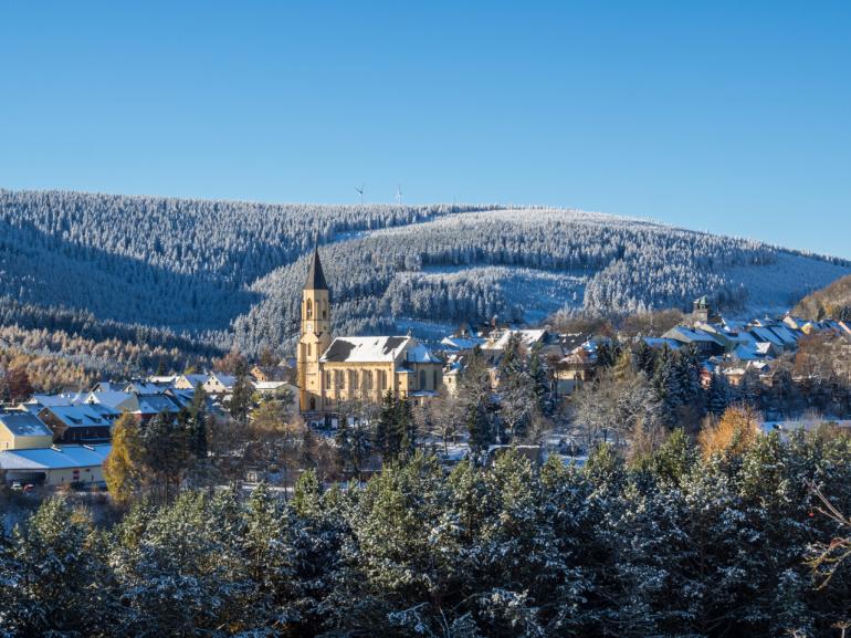 narty w Oberwiesenthal Fichtelberg