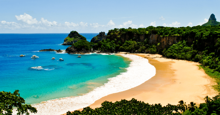 plaża Baio do Sancho, Brazylia