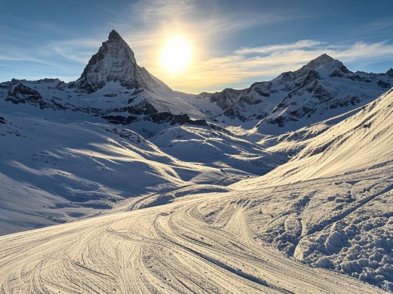 Zermatt, Matterhorn Glacier Paradise Ski Run,