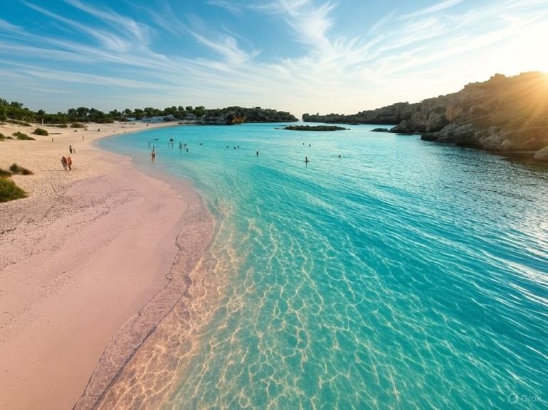 Elafonissi Beach, Kreta, Grecja