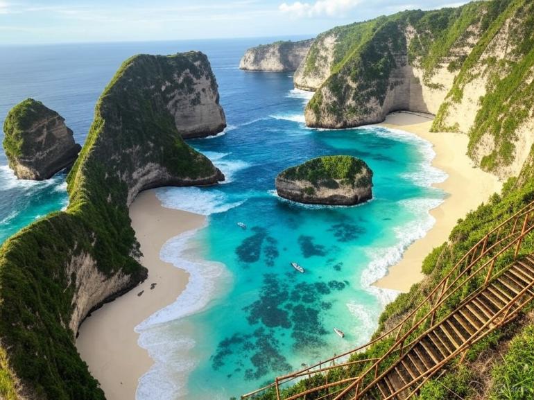 Kelingking Beach, Nusa Penida, Indonezja