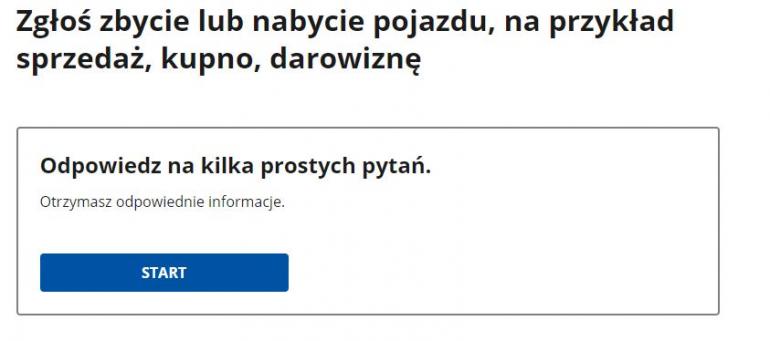 zgłoszenie sprzedaży formularz 1